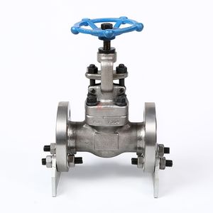 Agua de vapor de alta temperatura API ANSI 150-1500LB 304 316 Acero inoxidable A105 JIS 10K Válvula de globo con bandera forjada en el PN16-100 - Product Image 6