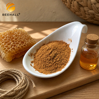 Poudre de Propolis Naturelle BEEHALL pour la Fabrication Commerciale et l'Emballage Personnalisé
