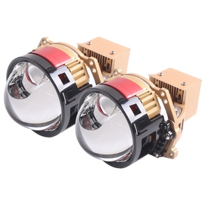 Factory Price New 3 Inch L80PRO 73W 6000K Direct Laser High Beam Car Bi LED Projector Lens Headlights - Product Image 1
