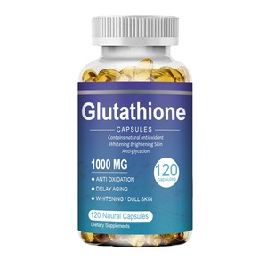 Capsules de glutathion en gélules molles les plus vendues sur <span class=keywords><strong>Amazon</strong></span>, 1000 mg, 120 unités pour adultes - Vente directe du fabricant, OEM disponible - Product Image 3