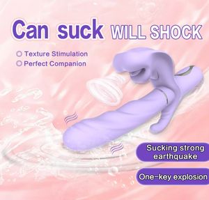 3-In-1 Usb Aangedreven Vrouwen Vibrator Thuring Slap G-Spot Konijn Met 30 Modi Clitorale Stimulator Seksspeeltjes - Product Image 2