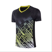 Jersey olahraga unik, kaus Badminton tim Pro tenis sublimasi, Jersey latihan cepat kering bernapas