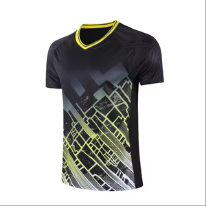 Maillot de Sport Unique Personnalisé Pro Team Tennis Tshirt Sublimation Séchage Rapide Entraînement Respirant Badminton Jersey - Product Image 4