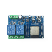 Module de relais Wi-Fi double alimentation DC5-60V, carte de développement ESP32-WROOM, 2 modules de développement secondaire ESP32-2R-D5