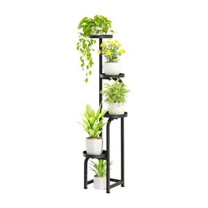 Jinsheng Freestanding Metal Plant Stand Space-Saving <strong>Corner</strong> Rack for Balcony &amp; Wedding Flower Display Stylish <strong>Planter</strong> Shelf - Product Image 5