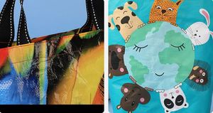 <span class=keywords><strong>Bolsas</strong></span> de Polipropileno con Logotipo Personalizado de Alta Calidad, <span class=keywords><strong>Bolsas</strong></span> de Embalaje Resistentes Laminadas, Bolsa de Mudanza Tejida de PP - Product Image 4