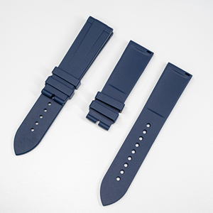 Correa de reloj de goma FKM de 20mm para <span class=keywords><strong>correas</strong></span> de reloj para hombre Omega Seiko <span class=keywords><strong>Longines</strong></span> - Product Image 5