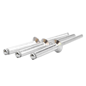 10 pièces/sac Rivets aveugles à tête fraisée à extrémité ouverte en fer et aluminium, mandrin en acier M3.2 M4 M5, personnalisables, à encastrer, Grade 4.8 - Product Image 5