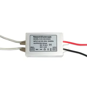 CC led-laufwerk 8 w/9 w/10 w/12 w ip67 netzteil mini konkurrenzfähiger preis led-laufwerk konstanter strom 300 ma/320 ma/350 ma