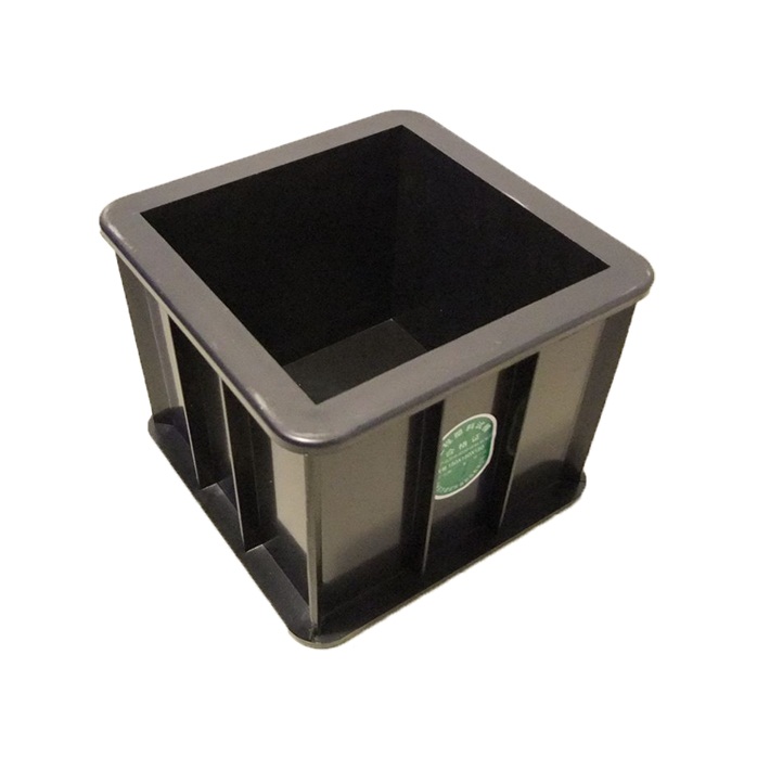 Одинарные 150 мм пластиковые формы для бетонных кубиков/пластиковые формы для бетонных строительных блоков