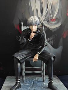 Figura de PVC de 20 cm de Kaneki Ken de Tokyo Ghoul, Juguete de Anime de Dibujos Animados, Manualidades de Plástico - Product Image 2