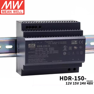 Fuente de Alimentación MeanWell HDR-60 de 60W Ultra Delgada para Riel DIN de 52.5mm, Ajustable de 5-48V, Clase II LPS de Bajo Consumo (<0.3W) para Hogar Inteligente - Product Image 4