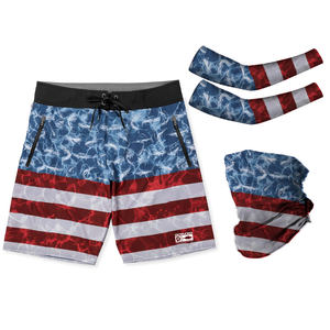 Short de pêche ample pour hommes, Design OEM de marque, séchage rapide, idéal pour la plage ou le Jogging, grandes tailles, 2020 - Product Image 2