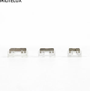 Conector LED sin Soldadura 9 en 1, Conectores Transparentes en Forma de L, T y X para Tiras de LED COB de 2 Pines, 5 mm, 8 mm y 10 mm, sin Espacios - Product Image 3