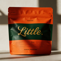 Sachets debout personnalisables et écologiques pour le café Sacs recyclables à fond plat pour l'emballage des aliments pour le café