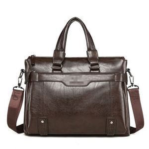 Échantillon gratuit : Sacoche d'ordinateur en polyester épais, marron, ciré, pour homme, idéale pour les voyages d'affaires – Prix compétitif - Product Image 3