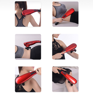 Elektrischer Deep Tissue Hand vibrator Infrarot <span class=keywords><strong>massage</strong></span> Wiederauf ladbarer Body <span class=keywords><strong>Wand</strong></span> <span class=keywords><strong>Massage</strong></span> gerät Drahtloser <span class=keywords><strong>Massage</strong></span> hammer - Product Image 4
