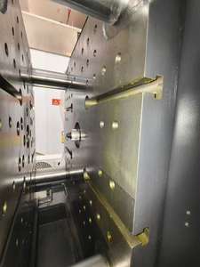 Machine de moulage par injection hydraulique horizontale compacte 250 tonnes, neuve, avec contrôle PLC, pompe, vis, servomoteur et boîte de vitesses, garantie 3 ans - Product Image 4