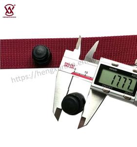 प्लास्टिक ड्रॉस्ट्रिंग कॉर्ड अंत फ्लैट कॉर्ड लॉक बेलनाकार डबल होल प्लास्टिक रस्सी बैकपैक के लिए - Product Image 3