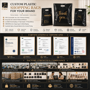 <span class=keywords><strong>Bolsa</strong></span> <span class=keywords><strong>de</strong></span> Plástico <span class=keywords><strong>de</strong></span> Alta Calidad para Compras con Logotipo Impreso Personalizado, <span class=keywords><strong>Bolsa</strong></span> <span class=keywords><strong>de</strong></span> Transporte <span class=keywords><strong>de</strong></span> Plástico HDPE con Asa Troquelada - Product Image 3