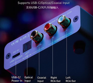 <span class=keywords><strong>Amplificateur</strong></span> de <span class=keywords><strong>casque</strong></span> <span class=keywords><strong>DAC</strong></span> K5 PRO, carte son externe <span class=keywords><strong>pour</strong></span> ordinateur, décodeur de jeu de bureau, <span class=keywords><strong>amplificateur</strong></span> de puissance audio <span class=keywords><strong>pour</strong></span> écouteurs - Product Image 4