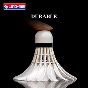 LING MEI 90PRO Volant de <span class=keywords><strong>badminton</strong></span> en plumes d'oie pour tournoi international Volant de <span class=keywords><strong>badminton</strong></span> de haute qualité de LING MEI - Product Image 2