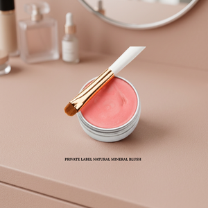 Crème Minérale à Marque Privée, Blush Naturel, Fabricant Italien, Écologique, Biologique, Résistant à l'Eau, Fini Lisse pour le Visage - Product Image 2