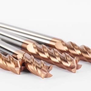 HRC55 Cnc Solid Tungsten Carbide 4 Flat <strong>End</strong> <strong>Mill</strong> Milling Cutter - Product Image 1