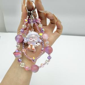 Chaîne de téléphone Skullpanda Pop Mart de haute qualité, charme de poupée mignon pour la personnalisation du téléphone - Product Image 6