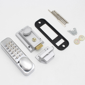 Ngoài Trời Sân Không Thấm Nước Chống Gỉ An Ninh Kỹ Thuật Số Khóa Kẽm Hợp Kim Ngọc Trai Chrome Mật Khẩu Mã Số Bàn Phím Nút Khóa - Product Image 3