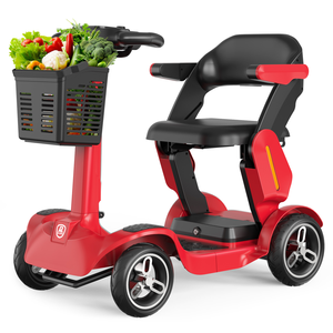 Scooter <span class=keywords><strong>de</strong></span> Movilidad Ligero <span class=keywords><strong>de</strong></span> 45 lb, Aprobado por Aerolíneas, Plegable, Capacidad <span class=keywords><strong>de</strong></span> 330 lb, <span class=keywords><strong>Silla</strong></span> <span class=keywords><strong>de</strong></span> <span class=keywords><strong>Ruedas</strong></span> Eléctrica Portátil con Batería Extraíble - Product Image 2
