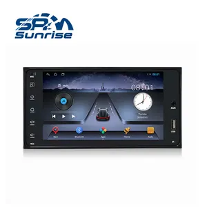 Universal 7 inch for Toyota corolla IPS touch double din media tape mp3 online system touch screen car stereo