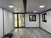 Casa Contenedor Expandible de 30 pies con Dos Dormitorios, Baño, Piso de PVC y Ventanas de Aluminio