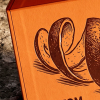 Boîte cadeau de parfum orange personnalisée et boîte magnétique pour parfum avec boîte en papier parfumé et boîte d'emballage pour collection de parfums