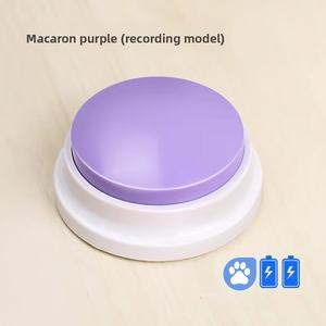 Botón parlante de comunicación para mascotas, botón de caja chirriante de grabación mágica para perros, juguetes de entrenamiento para mascotas, propietario, voz parlante - Product Image 4