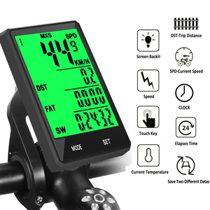Velocímetro para Bicicleta al por Mayor con Pantalla LCD de 2.8 Pulgadas, Impermeable, Odómetro Multifunción, Medidor de Temperatura, Cronómetro y Batería - Product Image 6