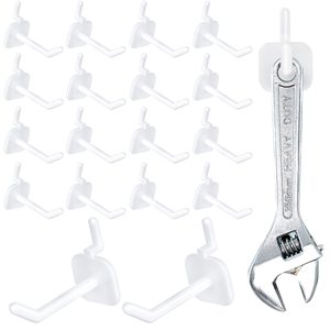 Ganchos de Exhibición para Estanterías de Supermercado de Grado Comercial, Colgadores Metálicos para Tableros de Listones, Acabado Cromado - Product Image 2