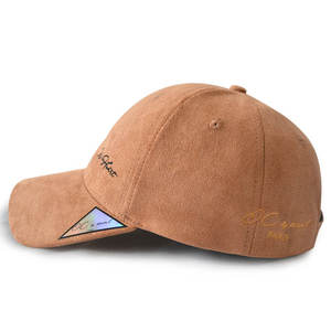 Gorras Deportivas con Logotipo Bordado Personalizado, Gorros, Sombreros de Golf de Gamuza, Gorra de Béisbol de Poliéster Impermeable de Alto Rendimiento - Product Image 3