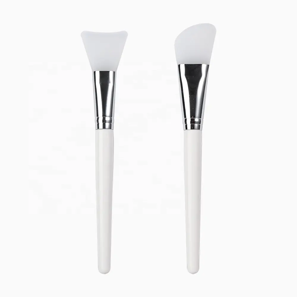 2pcs New Facial beauty tools application cosmetic makeup brush Face silicone mask brush