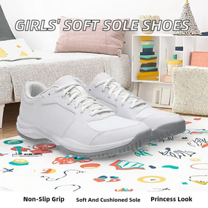 Sandalias Antideslizantes Estilo Princesa Coreana para Niñas, Zapatos de Aprendizaje con Suela Suave para Primavera/Verano, para Bebés de 0 a 3 Años - Product Image 2