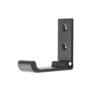 Folding <b>Coat</b> <b>Hook</b> Aluminum Alloy Wall Mounted Minimalist Design <b>Single</b> <b>Hook</b> For Wardrobe Clothes Storage - Product Image 1