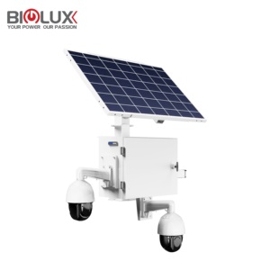 Giá thấp xách tay HITOP Home an ninh thương mại năng lượng mặt trời hệ thống năng lượng cho IP Camera CCTV 4 gam Wifi máy ảnh - Product Image 1