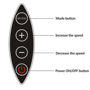 Luyao-palo de masaje eléctrico por infrarrojos, vibrador manual - Product Image 5