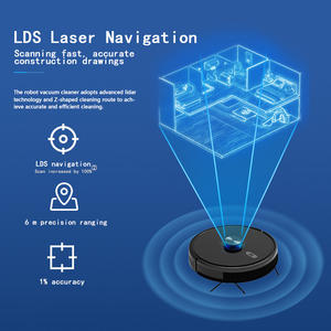 GEERLEPOL V8 Robot aspirador autolimpiante Robot aspirador de alta calidad Limpiador de barrido y fregado - Product Image 2