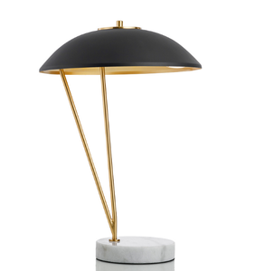 इनडोर घरेलू सजावटी धातु नेतृत्व वाला कॉर्डिक डिजाइन होटल लक्जरी आधुनिक संगमरमर बेडरूम टेबल लैंप - Product Image 6