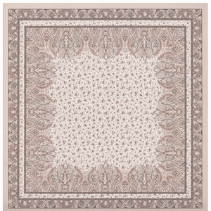 Foulard carré en voile imprimé de luxe, toucher coton premium, respirant, hijab turc, vente en gros OEM - Product Image 3
