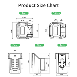 Universal Scanner Gun Holder with Drill Down Ball Base for Hand Scanner 3-in-1 Cordless Rechargeable Scan Gun and More - Product Image 4