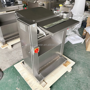 Máquina cortadora de carne Shawarma eléctrica nueva de fábrica, cortadora de hoja de corte de Kebab y carne asada de acero inoxidable para Shawarma - Product Image 4