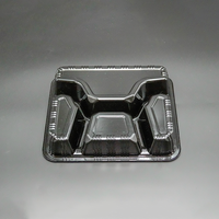 Usine de fabrication de contenants alimentaires jetables en PP de 750 ml à 4 compartiments pour micro-ondes