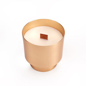 Premium Cuban Cigar Candles Bulk-Cera de soja y latas de oro, personalizable, aroma relajante, descuento al por mayor - Product Image 6